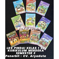 MURAH BANGET LKS PINDAI K-MERDEKA KELAS 1 SD (SEMESTER 2) (LKS&amp;KJ)