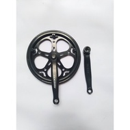 52 T Fixie Mtb Minitrack Crankset Single Plate Bicycle Crankset Odessy