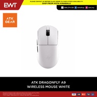 ATK DRAGONFLY A9 WIRELESS MOUSE WHITE 100% ORIGINAL