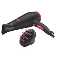 Vidal Sassoon VS5543PIH 2200W 電氣石陶瓷負離子風筒 - 黑色 | 三段熱力 | 風速選擇及獨立涼風按鈕 | 香港行貨