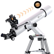 Telescope,100mm Aperture 900mm FL w/Star-Finding System for iOS/Android, Metal AZ w/high-Precision A