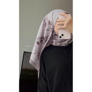Hijab segiempat motif jumbo lasercut / Jilbab Kerudung Syar'i 130x130