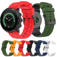 24mm Silicone Strap For Suunto 9 7 D5/ Suunto Spartan Sport/ Wrist HR Baro Watch Band Accessories