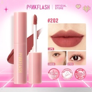 Pinkflash Kiss Air Matte Liquid Lipstick Waterproof Liptint  Lip And Cheek Tint Double Use
