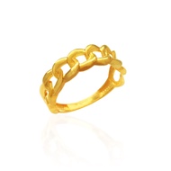 Soleil Ring in 916 Gold by Ngee Soon Jewellery