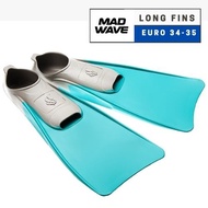 MadWave Swimming Snorkeling Training Long Fins Swim Flippers (EURO 34 - 35)