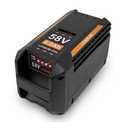 58V 6.0Ah 4Ah Battery Replacement for Echo 58V Battery, Compatible with Cordless Power Tools Blower 