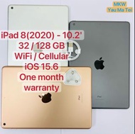 iPad 2020 第八代 32GB/128GB 港行 原装 鋪頭30日保養 iPad 8 iPad8 iPad2020 Regular