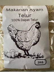 Makanan Ayam / Dedak Ayam [ REPACK 1 KG ] Dedak Penetur  Sesuai untuk semua ayam ,ayam telur ,ayam k