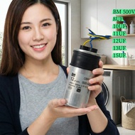 BM CBB65 500VAC Washing Machine Capacitor 8UF 10UF 11UF 12UF 13UF 15UF Long Life High Quality Capaci