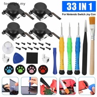 [T&B Nov] 4 Pack Joycon Joystick Replacement 3D Joystick Analog Left/Right Thumb Sticks Sensor Caps 