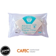 JARIO x CAFEC กระดาษกรองกาแฟ Abaca/Abaca+ ทรงคางหมู CAFEC Abaca/Abaca+ Coffee Paper Filter Trapezoid