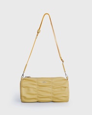 Tocco Toscano Bonnie Cylinder Bag กระเป๋าหนัง ทรงหมอน สะพายไหล่ แฟชั่น มินิมอล