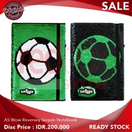 Smiggle A5 Wow Reversey Sequin Notebook