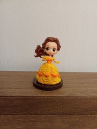 Qposket Disney Princess petit mini display figure Belle 美女與野獸 迷你貝兒公主擺設