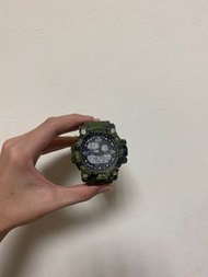 軍綠迷彩電子錶