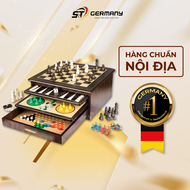 Bộ trò chơi 10in1 PLAYTIVE nội địa Đức Bộ Trò Chơi Tập Thể Board Game GermanySnT 9990060