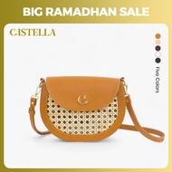 CISTELLA - Rava Rattan Bag Sling Bag Aesthetic Leather Rattan Bag Women's Sling Bag Latest Women's R