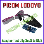 SOIC8 Test Clip Adapter to Dip8 150mil 200mil 209mil IC Socket SOP-8 SOIC-8