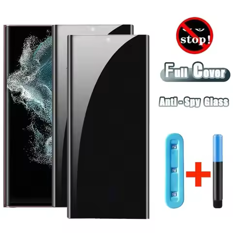 3D Curved UV Privacy Tempered Glass For Xiaomi Mix Fold 2 Screen Protector For Xiaomi Mix Fold 3 Fin