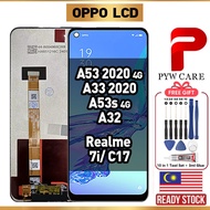 LCD Screen Compatible For Realme 7i / Realme C17 / Oppo A53 2020 / Oppo A33 2020 / Oppo A53s / Oppo 