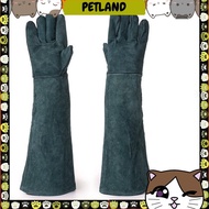 Leather Gloves Anti scratch Protective Anti bite Reptile Cat Dog Snake Wild Animals Handling Glove 防