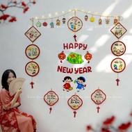 Decorative Combo WoodenCNY - Set of Home Decoration Accessories for Shops, Shops, Shops [Free 4 Flas