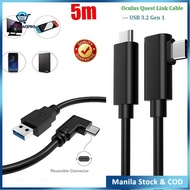 5M USB Type-C Link Cable Data Charging for PC Game VR Headset Durable