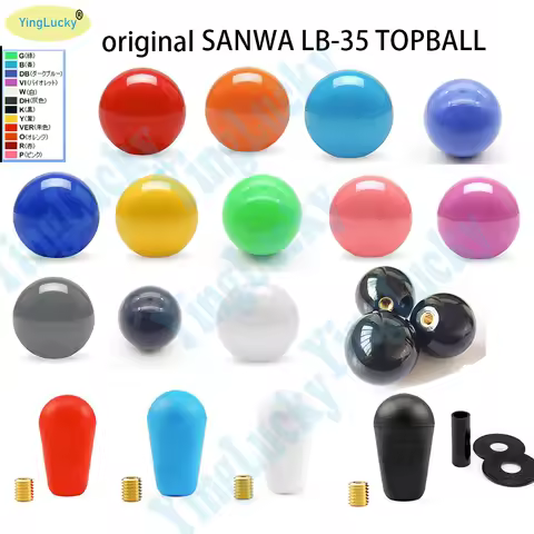 1pcs Original SANWA Ball LB-35 TOPBALL SANWA JLX-TP-8YT JLF-TP-8YT Joystick ball head replacement pa