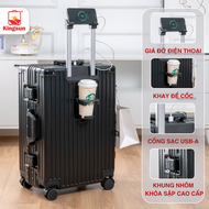 Vali khung nhôm khoá sập KINGSUN Cao cấp KS-L809 Bảo hành 5 năm