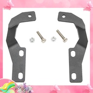 dgkFor  4 Runner 2010-2021 A-Pillar Fog Light Pod Hood Ditch Metal Mount Bracket Fixing Bracket