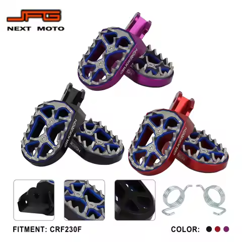 Motorcycles Footpegs Electric Dirt Bike Footrest For CRF150F 230F 250F light bee S/X MX3 MX4 MX5 XR1