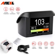 ANCEL A202 Car OBD Smart Digital Computer Display Speed Fuel Consumption Temperature Gauge OBD2 Auto