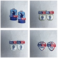 SKY BET British Crown Armband EFL patch British Armor B League Armband Fabric Heat Transfer 1 Pair