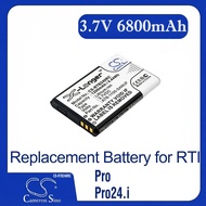Cameron Sino Replacement Battery for RTI  Pro, Pro24.i, Pro24.r, Pro24.r v2, Pro24.z, Fits P/N 41-50