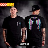 Dream wings Rainbow wings distro T-shirt Men's T-shirt/ and Short SleeveWanita Children's T-shirt/