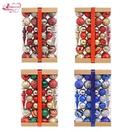 Abbraccia 74 Count Christmas Ornaments Set for Tree Decoration And Holiday Events