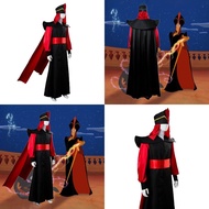 Aladdin Return The Of Jafar Cosplay Robe Cloak Cape Hat Wizard Outfit Costume