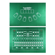 ✿ Casino Family Party  Game Entertainment ToysTX Hold em Tablecloth Flannel 21 Points  Table Mat