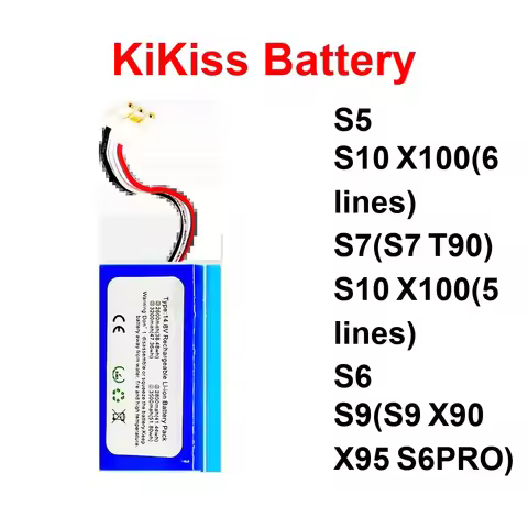 Battery Fast Charging S7(S7 T90) S9(S9 X90 X95 S6PRO) 0-3500mAh For 360 S10 S5 S6 S7 S9 Robot Vacuum