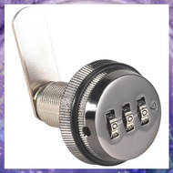 [P K A M] 3 Digit Combination Cam Lock 30mm Keyless Password Lock Mailbox Cabinet Mechanical Locks f