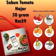Sabun tomato hajar+serum tomato hajar