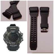 3second SMAEL 1802 RUBBER Watch Strap
