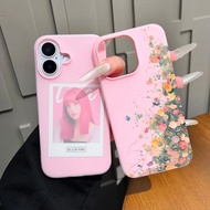 Aesthetic 2 In 1 Flower Casing Realme C85 Pro 60X C75X C71 C75 Casing