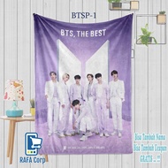 Handsome Blanket | KPop Blanket | Custom Boyband BTS Purple Blanket