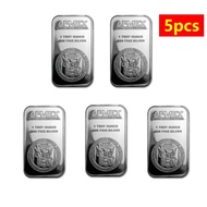 High-Quality 5/10/20Pcs America 1 Oz APMEX Silver Bars Silver Bullion 1 Troy Ounce 999 Silver Bullio
