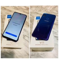 🌈6/1更新！降價嘍🌈二手機 台灣版VIVO V11 (6.3吋 128GB 雙卡雙待 記憶卡擴充）