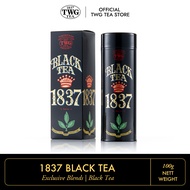 TWG Tea | 1837 Black Tea, Loose Leaf Black Tea Blend in Haute Couture Tea Tin Gift, 100g