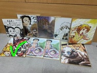鬼滅之刃 色紙  炭治郎 禰豆子 善逸 伊之助 岩柱。特別放送版 無限列車編 柱訓練編。日谷。鬼滅の刃。Demon Slayer。吾峠呼世晴。ufotable。aniplex。集英社。收藏。紀念品。動
