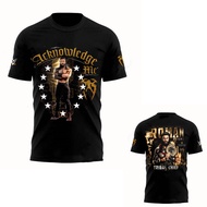 Wwe Men's Black Roman Reigns Acknowledge OTC T-Shirt